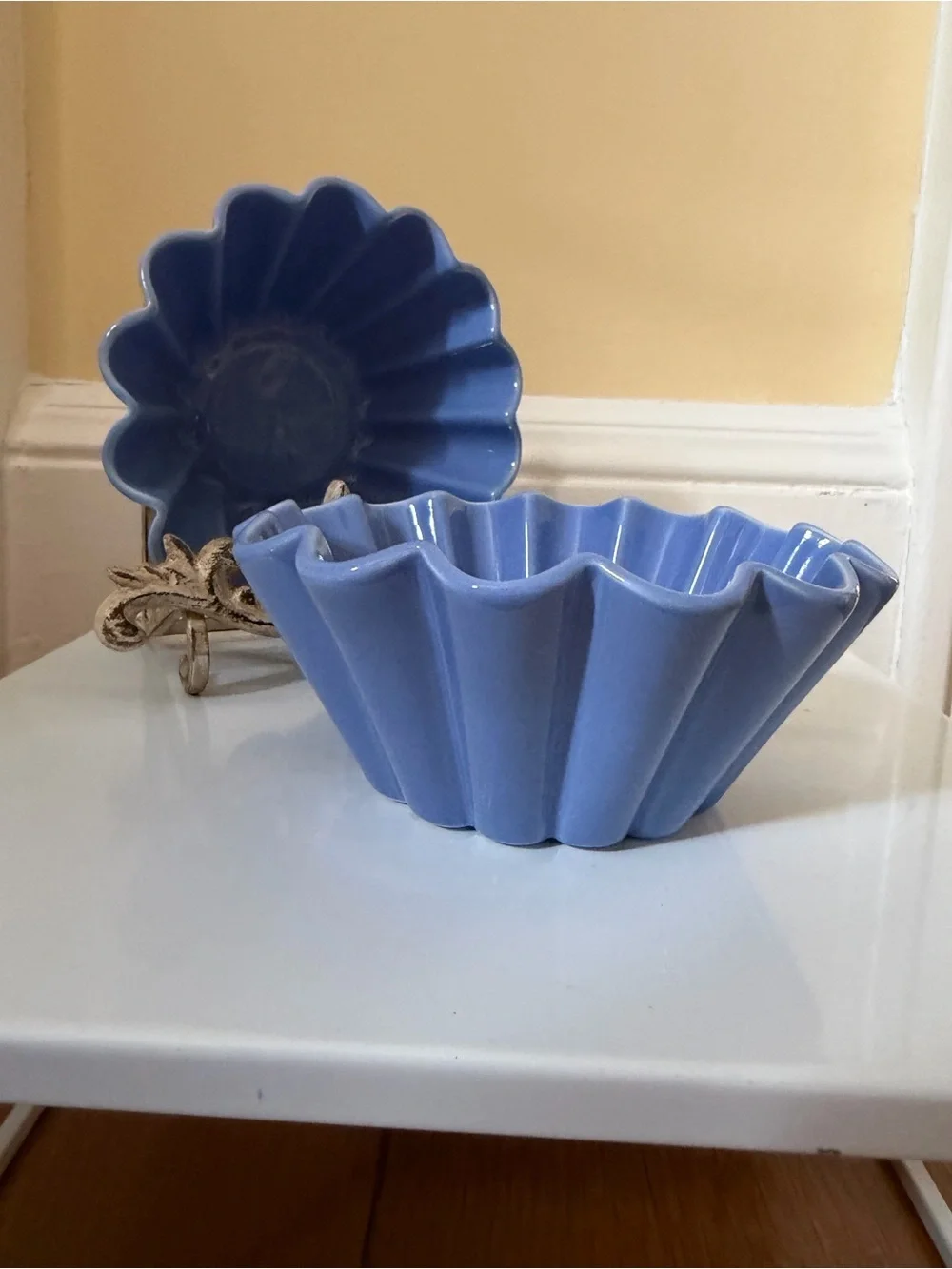 King Arthur Flour multi colored fluted dessert ramekins / bowls set of 8 NWOT